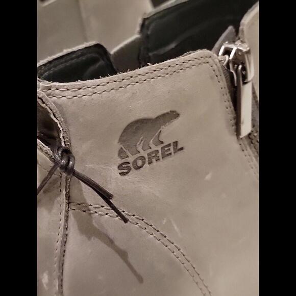 Woman's Boots SOREL Evie™ II Zip Quarry, Grill Color Waterproof Size 9 - Picture 15 of 15